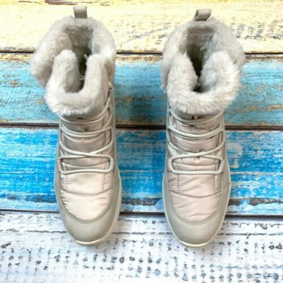 TIMBERLAND A23BE BOLTERO WARM LINED WOMEN'S LT.GRAY WATERPROOF BOOTS - Picture 4 of 16